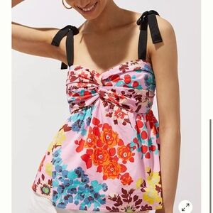 Peter Som for Anthropologie Floral Cami